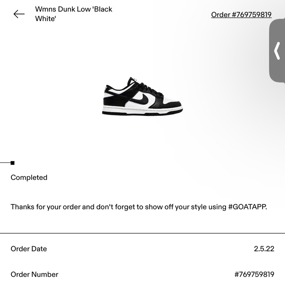 WOMENS NIKE PANDA DUNKS